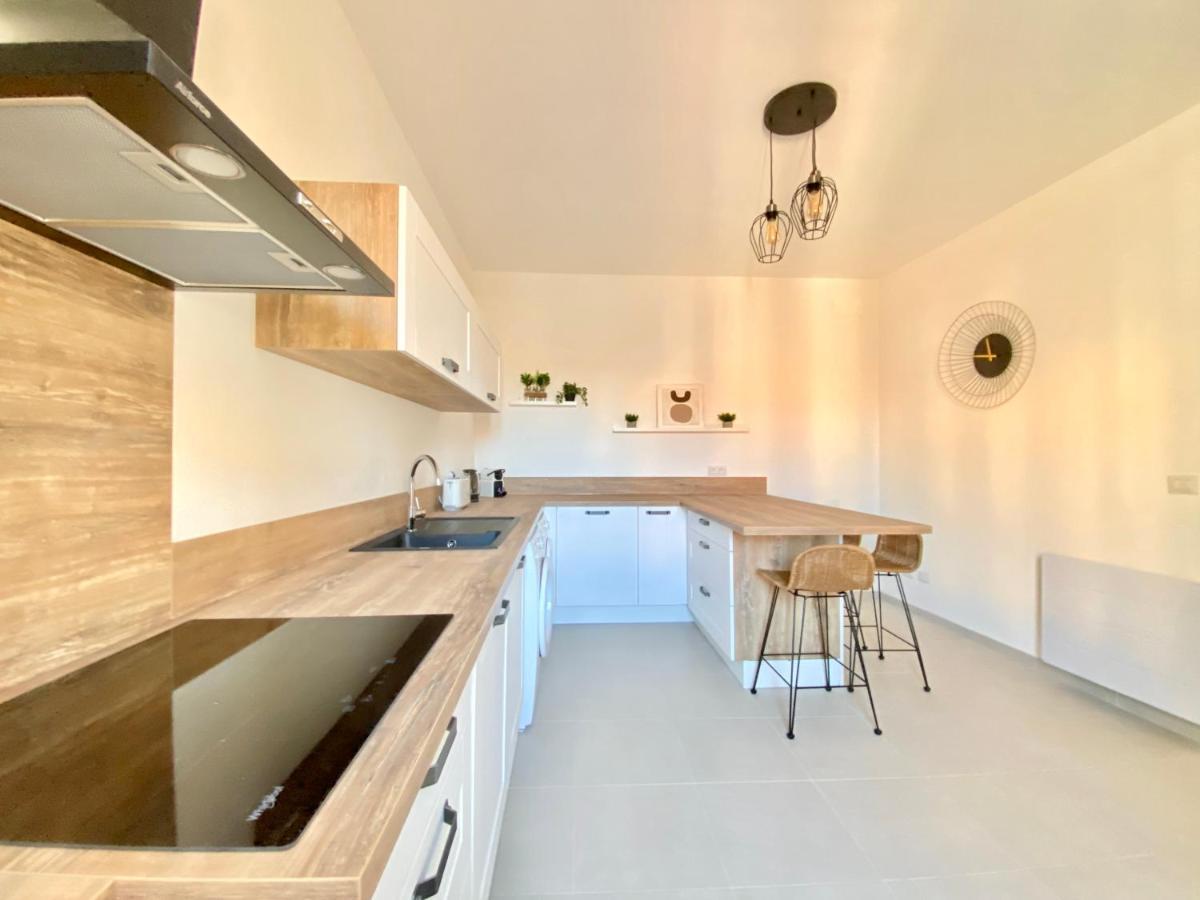 Ferienwohnung Montee Fleurie Menton Exterior foto